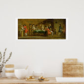 居酒屋やコーヒーハウスの姿, 1720s (油 ポスター (キッチン)