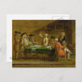 居酒屋やコーヒーハウスの姿, 1720s (油 ポストカード (正面/裏面)