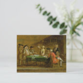 居酒屋やコーヒーハウスの姿, 1720s (油 ポストカード (スタンド正面)