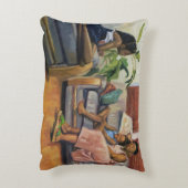 居間のラウンジ2000年 アクセントクッション (裏面(縦))