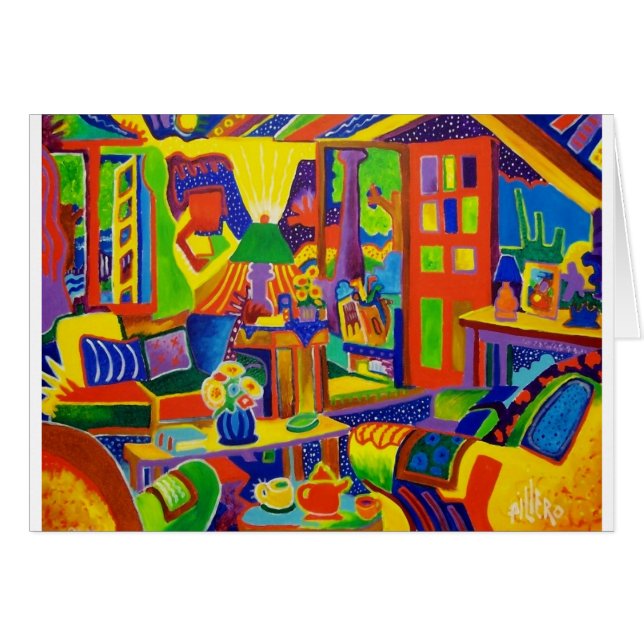 居間の魔法 (正面横)