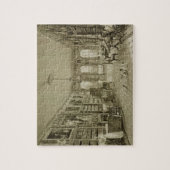 居間、Cassiobury公園、c.1815として図書館、 ジグソーパズル (縦)