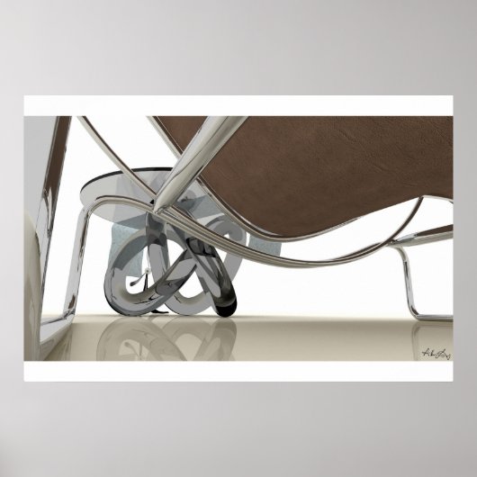 屈折の反射 ポスター (正面)