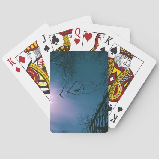 屈折トランプ トランプ (裏面)