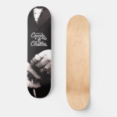 屈折及び城会社 スケートボード (正面)