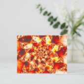 屈折熱 – フラクタルはがき ポストカード (スタンド正面)