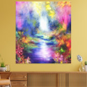 屈折1988 キャンバスプリント (インサイチュ (リビング))