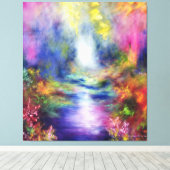 屈折1988 キャンバスプリント (インサイチュ (ウッドフロア))