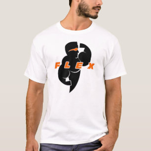 屈曲筋肉Tシャツ Tシャツ
