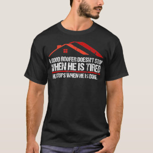 屋おもしろい根引用文A Good Rouner When ストップ Its D Tシャツ