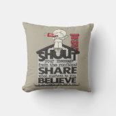 屋上から叫ぶ クッション (正面)