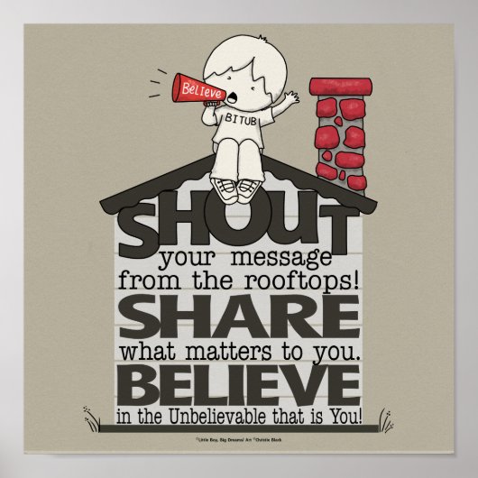 屋上から叫ぶ ポスター (正面)