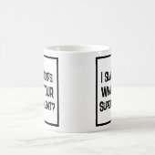 屋上か後のすごい才能。コーヒーマグ コーヒーマグカップ (中央)
