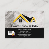 屋上と街並み 名刺 (正面)