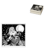 屋上のおもちゃ、サンタラバースタンプ ラバースタンプ (押印)