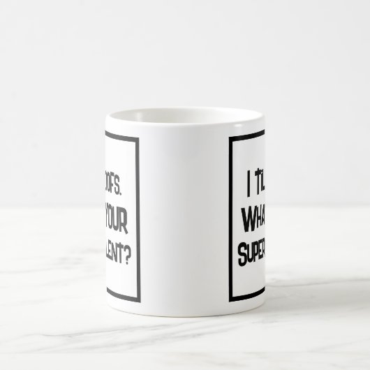 屋上のすごい才能。コーヒーマグ コーヒーマグカップ (中央)