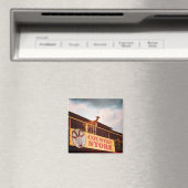 屋上のカントリーストアのヤギ マグネット (インサイチュ (食洗機))