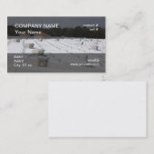 屋上のヒートポンプ 名刺 (正面/裏面)