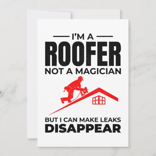 屋上のユーモア – 漏れを消す シーズンカード (正面)