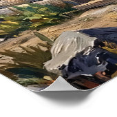 屋上の啓示：ビッグフットの月光の抱擁 ポスター (角)