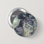 屋上の徹夜のバッジかボタン 缶バッジ (正面&裏面)