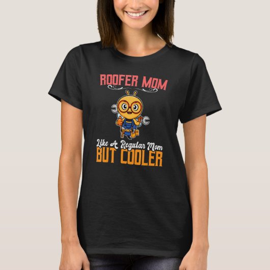 屋上の母はregualrの母のようにクールしかし_1 tシャツ (正面)