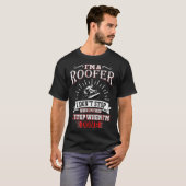 屋上の私が疲れストップた場合はTギ Tシャツ (正面フル)