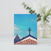 屋上の訪問者： Funchal, Madeira （ポルトガル） ポストカード (スタンド正面)