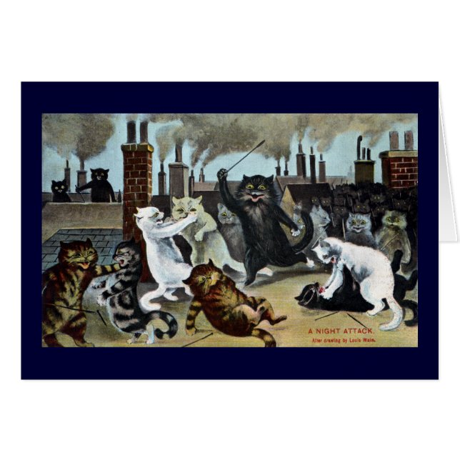 屋上のIt猫公爵 (正面横)