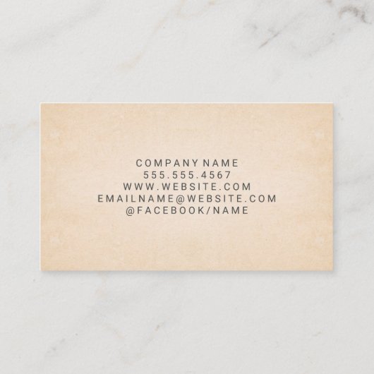 屋上アイコン |紙テクスチャ 名刺 (裏面)