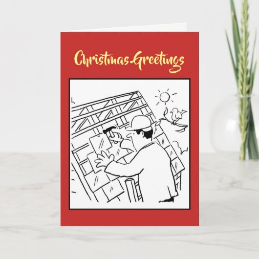 屋上クリスマスカード シーズンカード (正面)