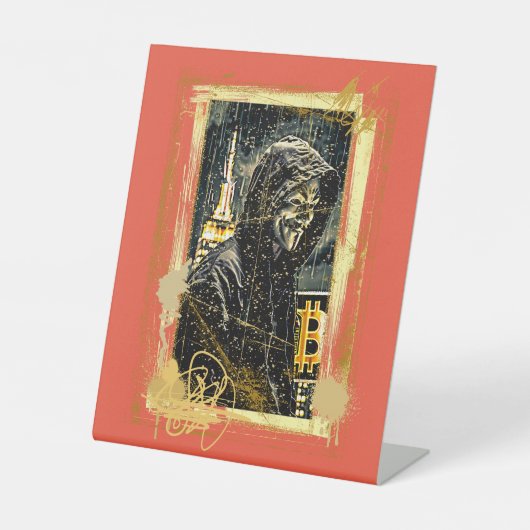 屋上サトシ 台座サイン (正面)