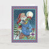 屋上サンタバッグのおもちゃ、ドールハウス、ホビーホース シーズンカード (正面)