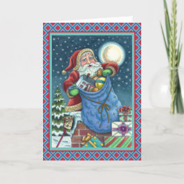 屋上サンタバッグのおもちゃ、ドールハウス、ホビーホース シーズンカード