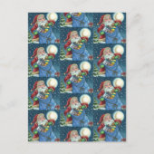 屋上サンタバッグのおもちゃ、ドールハウス、ホビーホース ポストカード (正面)