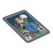 屋上サンタバッグのおもちゃ、ドールハウス、ホビーホース マグネット (右側)