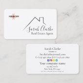 屋上トップ名刺 名刺 (正面/裏面)