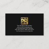 屋上フレーム建物業者 名刺 (裏面)