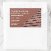 屋上プロモーションシール 長方形シール (バッグ)