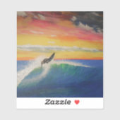 屋上女 シール (シート)