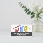 屋上層手利師ツール建物 名刺 (スタンド正面)