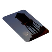 屋上水塔 |クレセント・ムーン・ニュージャージー マグネット (右側)