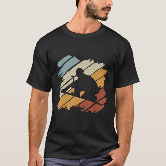 屋上職人の男性ギルドクレスト Tシャツ (正面)