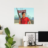 屋上韓国人ポスター ポスター (ホームオフィス)