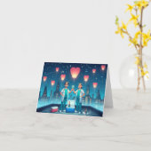 屋上風船 カード (黄色い花)