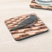 屋上鳩コルクコースター コースター (左側)