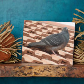 屋上鳩プラーク フォトプラーク (側面)