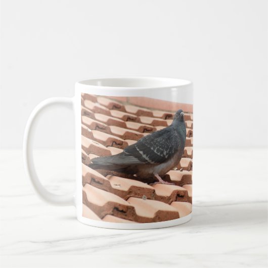 屋上鳩マグ コーヒーマグカップ (左)