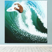 屋上 キャンバスプリント (インサイチュ (ウッドフロア))