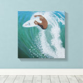 屋上 キャンバスプリント (インサイチュ (ウッドフロア))